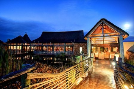 Christmas Day lunch at the Garden Route Game Lodge