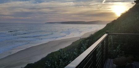 Beach view from Luxury Wilderness Villa