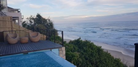 Ocean view from the Luxury Villa in Wilderness