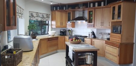 Well equipped kitchen at Luxury Pet Friendly Wilderness Villa 
