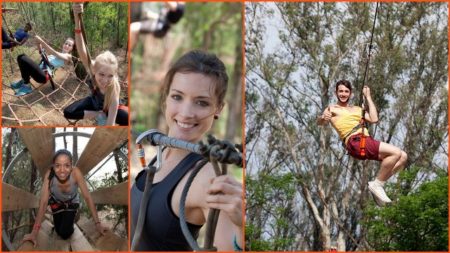 Acrobranch is an adventure equal to Tarzan’s tree swinging in the Garden Route