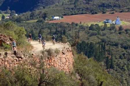 Solo off-road mountain bike challenge