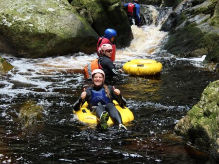 Blackwater  tubing down the Storms River is an exhilarating adventure activity