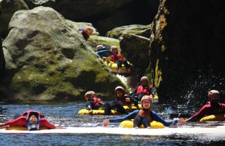 Blackwater tubing down the Storms River