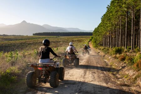 Tsitsikamma Adventure Land offers an exclusive quad biking experience through the forest