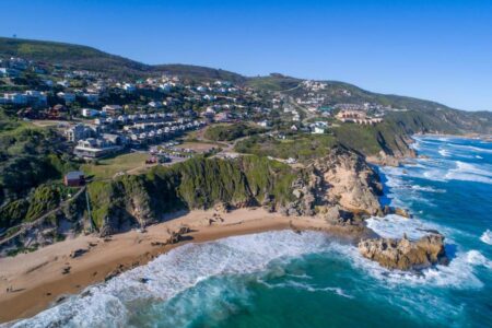 Brenton-on-Sea beach in Knysna, the Garden Route 